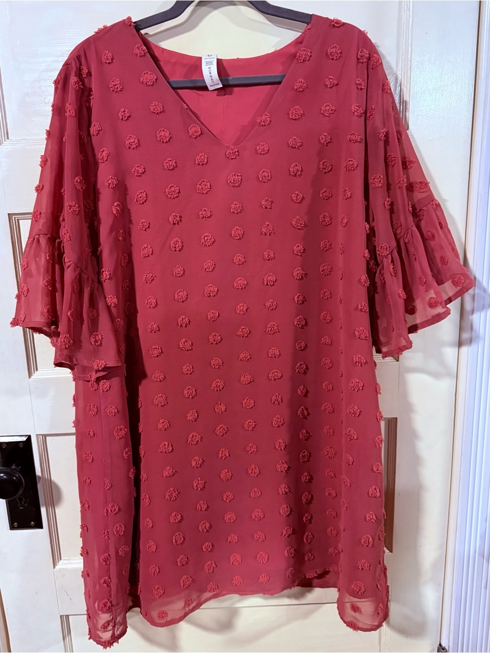 Women’s Shift Flowy Chiffon Mini Dress